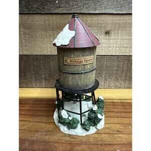 St. Nicholas Square "Village Water Tower" The Village Collection In Box